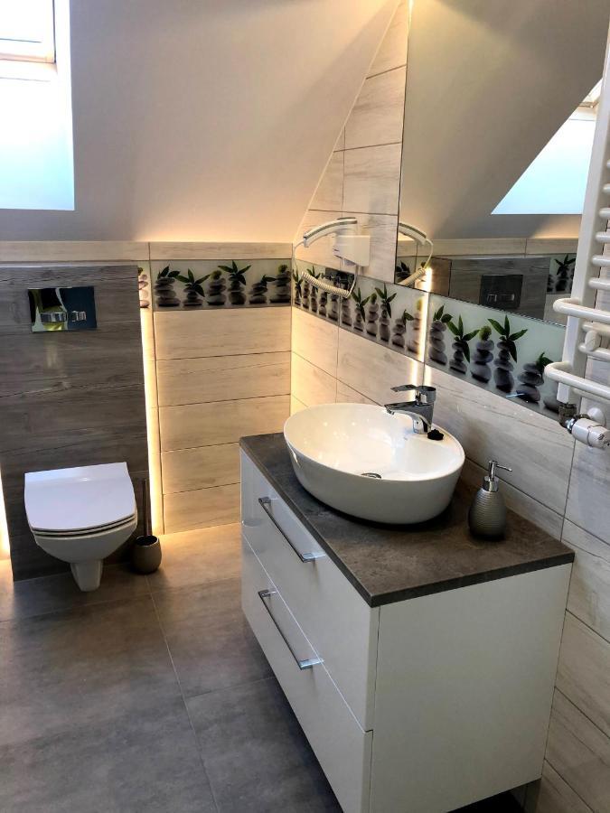 Domki Apartamentowe Na Wrzosach Jastrzębia Góra Exteriör bild